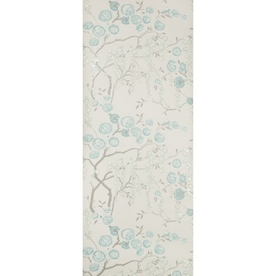 Kravet Wallcovering PEONY TREE AQUA