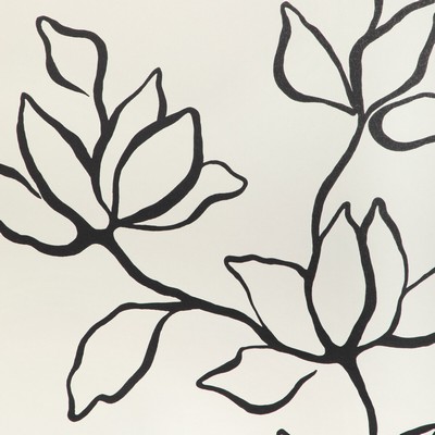 Kravet Wallcovering FLORAL SKETCH WP ONYX