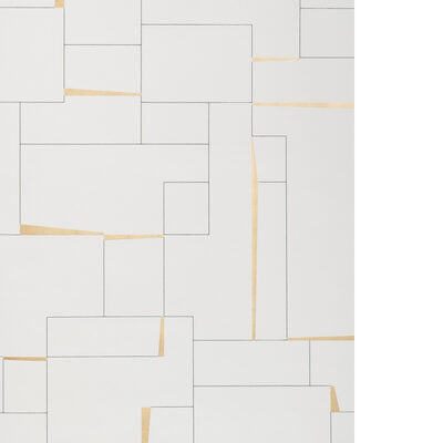 Kravet Wallcovering COUNTERCULTURE IVORY/GOLD