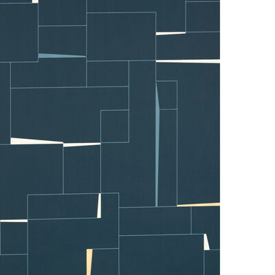 Kravet Wallcovering COUNTERCULTURE INDIGO