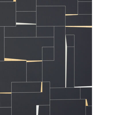 Kravet Wallcovering COUNTERCULTURE EBONY