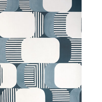 Kravet Wallcovering GOOD VIBES INDIGO