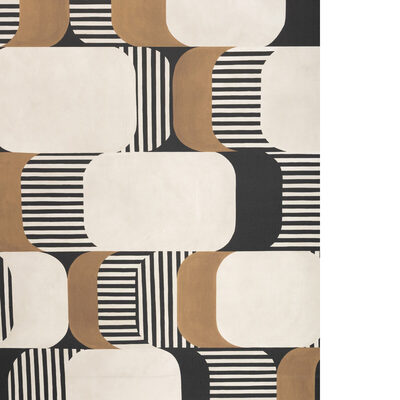 Kravet Wallcovering GOOD VIBES NOIR