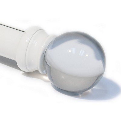 Brimar Glass Globe Finial-Lg Cream