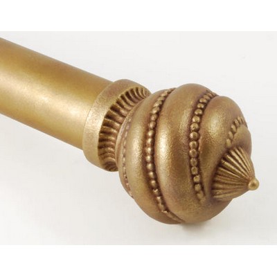 Brimar Canterbury Finial Gold Patina