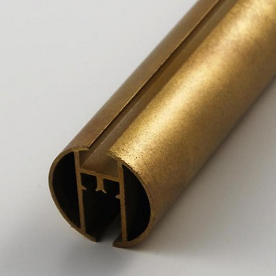 10 Ft Metal Pole Gold Patina Brimar 10 Ft Metal Pole Gold Patina