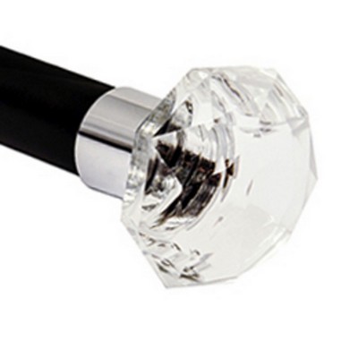 Brimar Crystal Finial Shadow Black