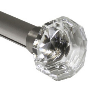 Brimar Crystal Finial Steel