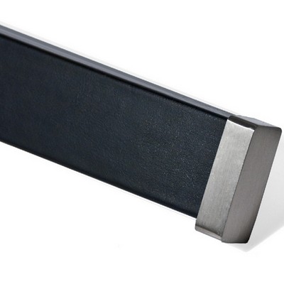 Brimar 8 Ft Pole With Track  Black Faux Leather