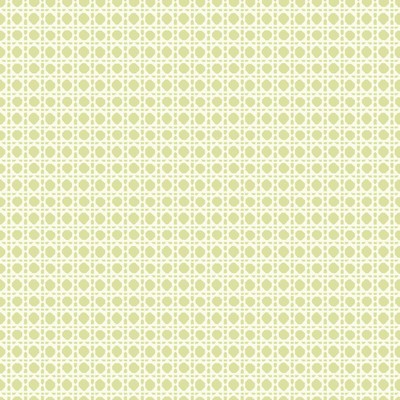 Carey Lind Carey Lind Vibe Caning Wallpaper sprout green, chalk white