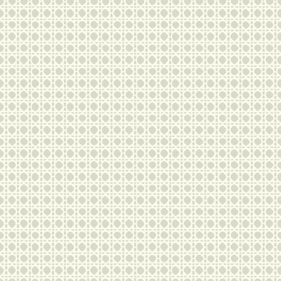 Carey Lind Carey Lind Vibe Caning Wallpaper silver grey, chalk white