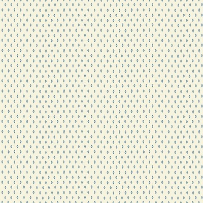 Carey Lind Modern Shapes Marquise Wallpaper white, medium blue