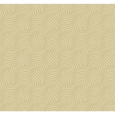 Carey Lind Modern Shapes Cross Current Wallpaper golden pearl, beige