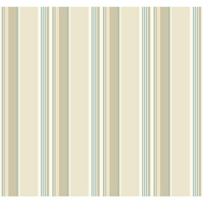 Carey Lind Modern Shapes High Tide Wallpaper white, cream, beige, aqua