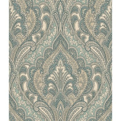 Carey Lind Menswear Hemmingway Removable Wallpaper Blues