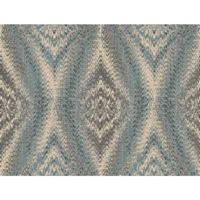 Carey Lind Menswear Chaucer Removable Wallpaper Blues/Browns