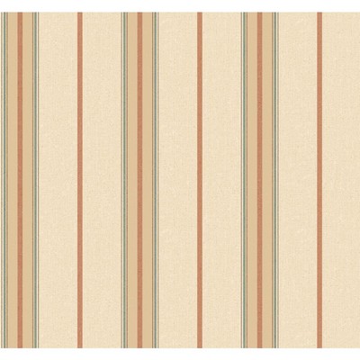 Carey Lind Menswear Ralph Stripe Removable Wallpaper Beiges/Yellows