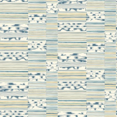 Carey Lind Cloud Nine Makisu Removable Wallpaper Blues/Greens