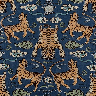 Magnolia Fabrics  Limiru AEGEAN