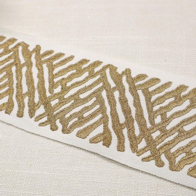 Magnolia Fabrics  Trelli Emb Tape NUGGET