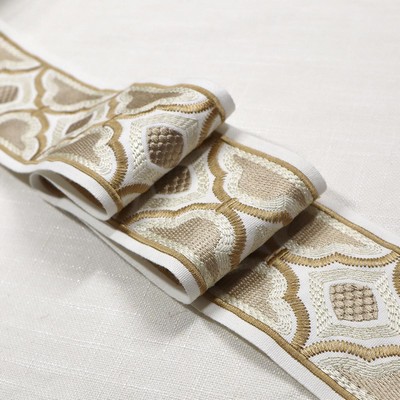 Magnolia Fabrics  Keswick Emb Tape VINTAGE