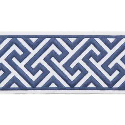 Magnolia Fabrics  Melrose Emb Tape MARINE