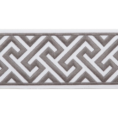Magnolia Fabrics  Melrose Emb Tape GRAY