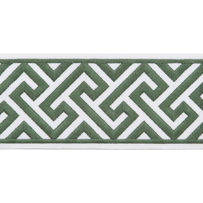 Magnolia Fabrics  Melrose Emb Tape EMERALD