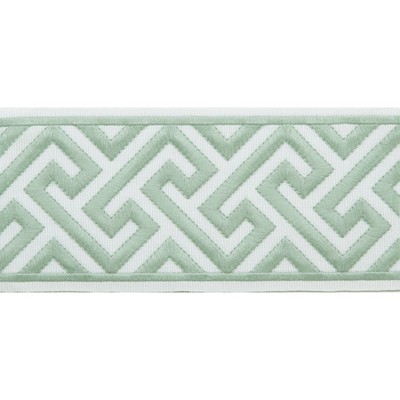 Magnolia Fabrics  Melrose Emb Tape SPEARMINT