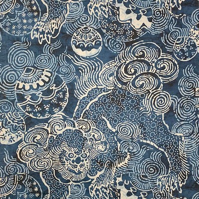 Magnolia Fabrics  Olin BLUE