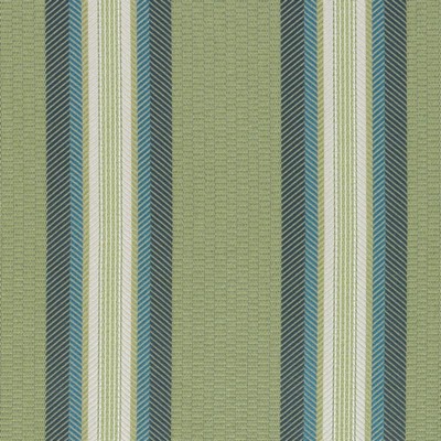 Bailey and Griffin AMBOISE STRIPE AQUA/GREEN