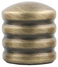 Vesta Finial MONACO Shown in Anitque Brass