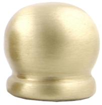 Vesta Finial CANNES Shown in Brushed Brass