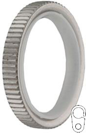 Vesta Grooved Ring w/insert & clip Stainless Steel