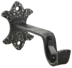 Vesta Wall Bracket BIENNE (long) Shown in Black