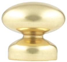 Vesta Finial BOHEMIA Shown in Polished Brass