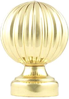 Vesta Finial MALAGA Polished Brass