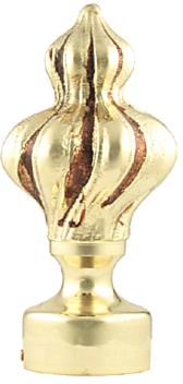 Vesta Finial VALENCIA Polished Brass