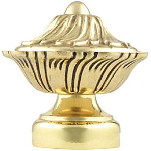 Vesta Finial LISBON Polished Brass