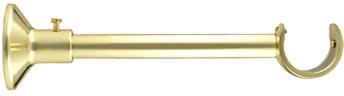 Vesta Bracket LEON (plain) Polished Brass