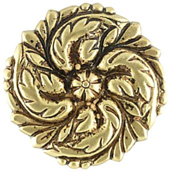 Vesta Rosette VALENCIA Polished Brass