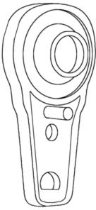 Vesta GeoLux Large Roller Glide White