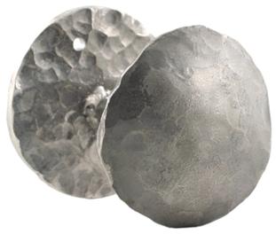 Vesta HAMMERED holdback Shown in Natural