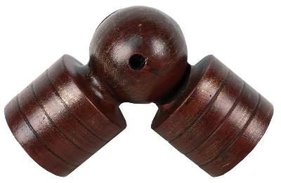Finestra Swivel Socket for 1 3/8 Inch Rod Shown in Chinoisorie