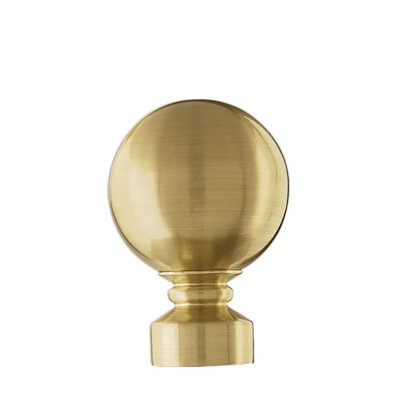 Aria Metal Ball Brushed Brass