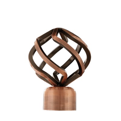 Aria Metal Bird Cage Antique Copper