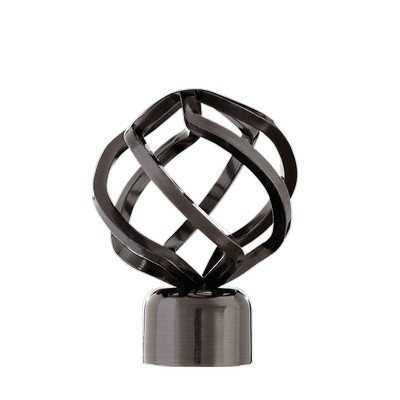 Aria Metal Bird Cage Brushed Black Nickel