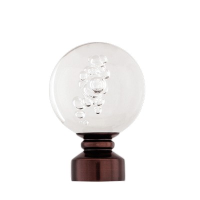Aria Metal Blown Glass Ball Oil Rubbed Bronze