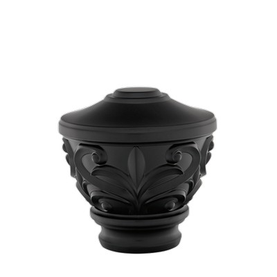 Aria Metal Blakely Urn Satin Black