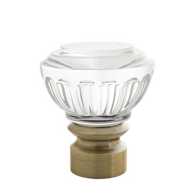 Aria Metal Montclaire Urn Antique Brass